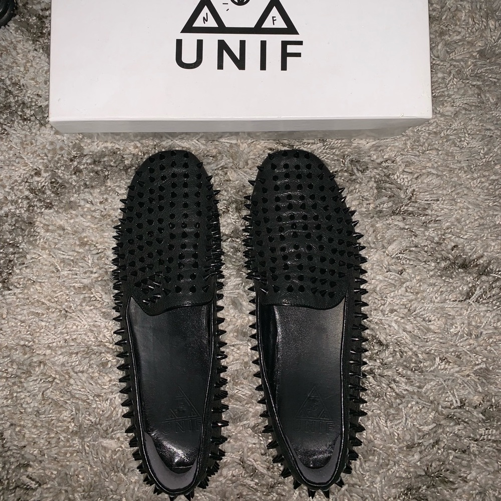 UNIF Christian Louboutin Dupes Spiked Loafers